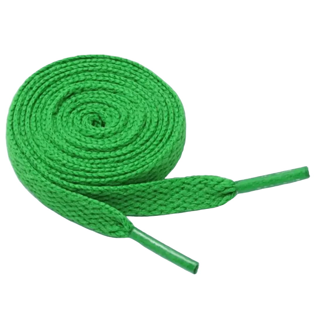 Green Shoe Laces