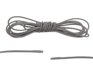 Grey Elastic Laces