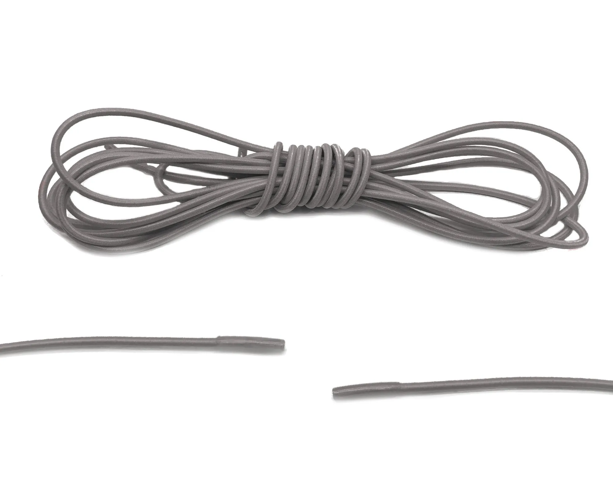 Grey Elastic Laces