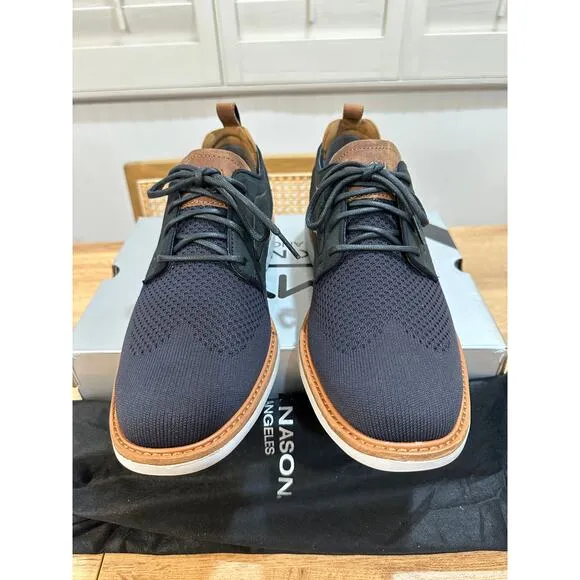 GS Mark Nason Los Angeles Men's Clubman Ashford Oxford Shoes Navy Size 9/9.5 NIB