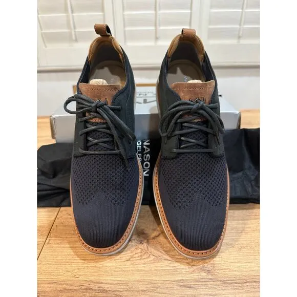 GS Mark Nason Los Angeles Men's Clubman Ashford Oxford Shoes Navy Size 9/9.5 NIB