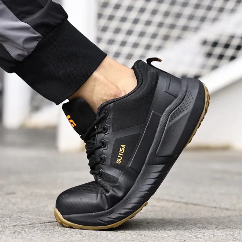 Guyisa | Sportivo steel toe lightweight work shoes