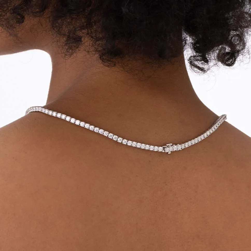 Hearts on Fire Diamond Tennis Necklace