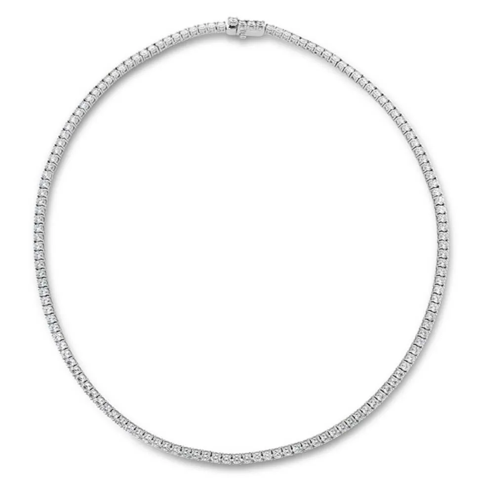 Hearts on Fire Diamond Tennis Necklace