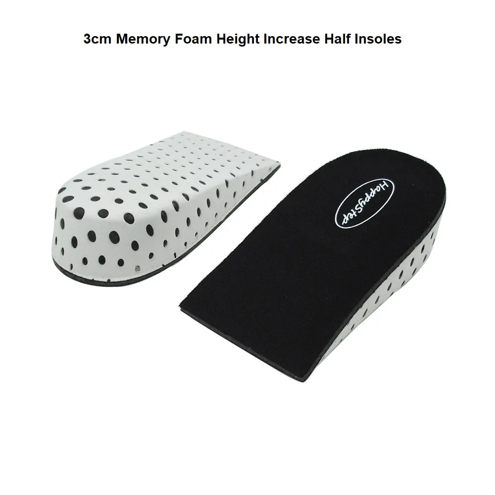 Heel Lift Height Increase Half Insoles