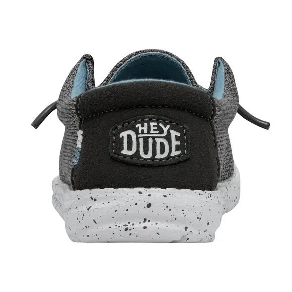 HEY DUDE BOY'S WALLY YOUTH SOX SHARKSKIN SIZE 13 | BOY’S SHOES | BOY'S LACE UP