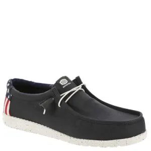 Heydude Men's Wally Sox Medium/Wide Casual Shoes (Navy/White USA) - Size 8.0 M