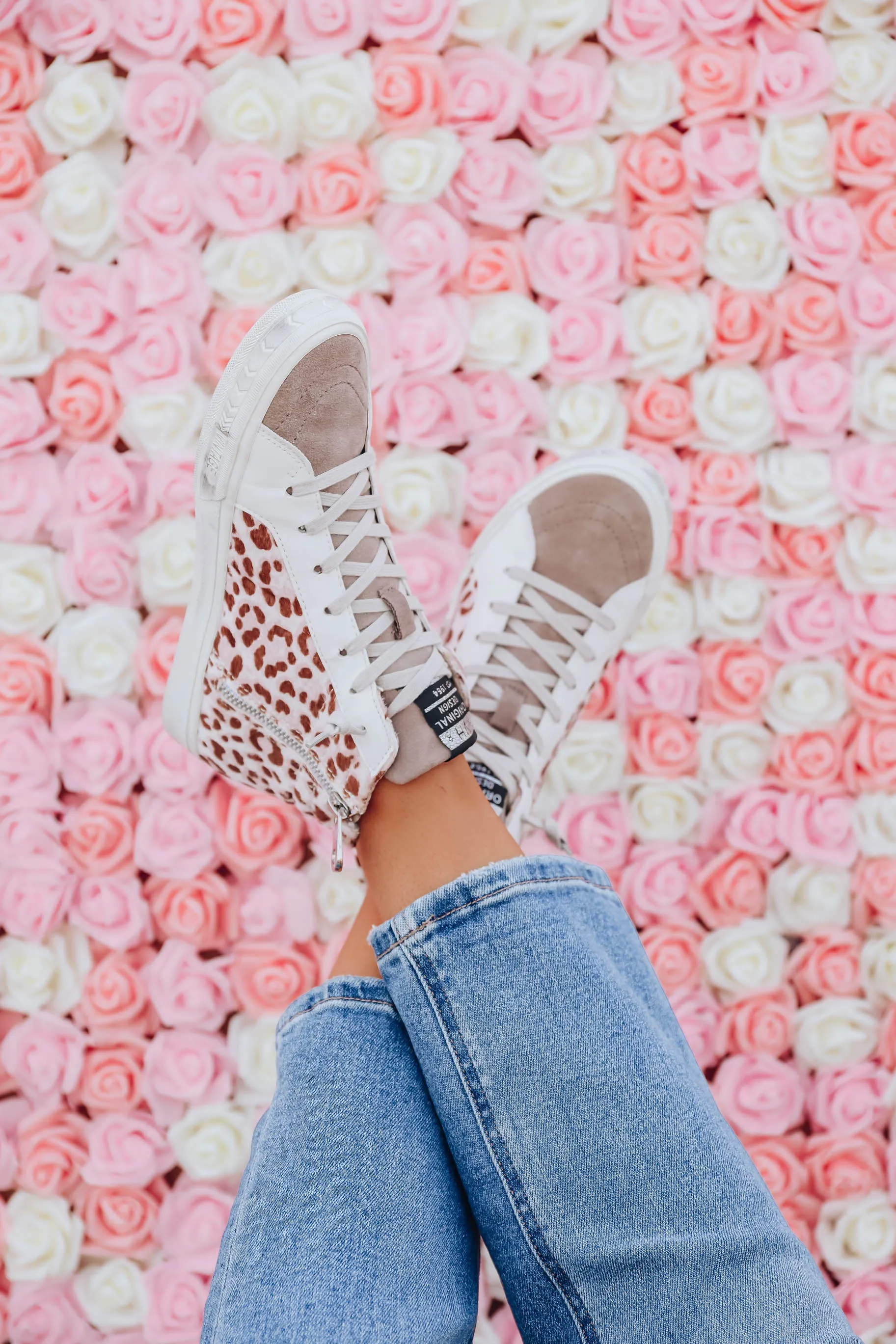 Highland High Top by Vintage Havana - Blush Leopard- FINAL SALE - Size 5.5