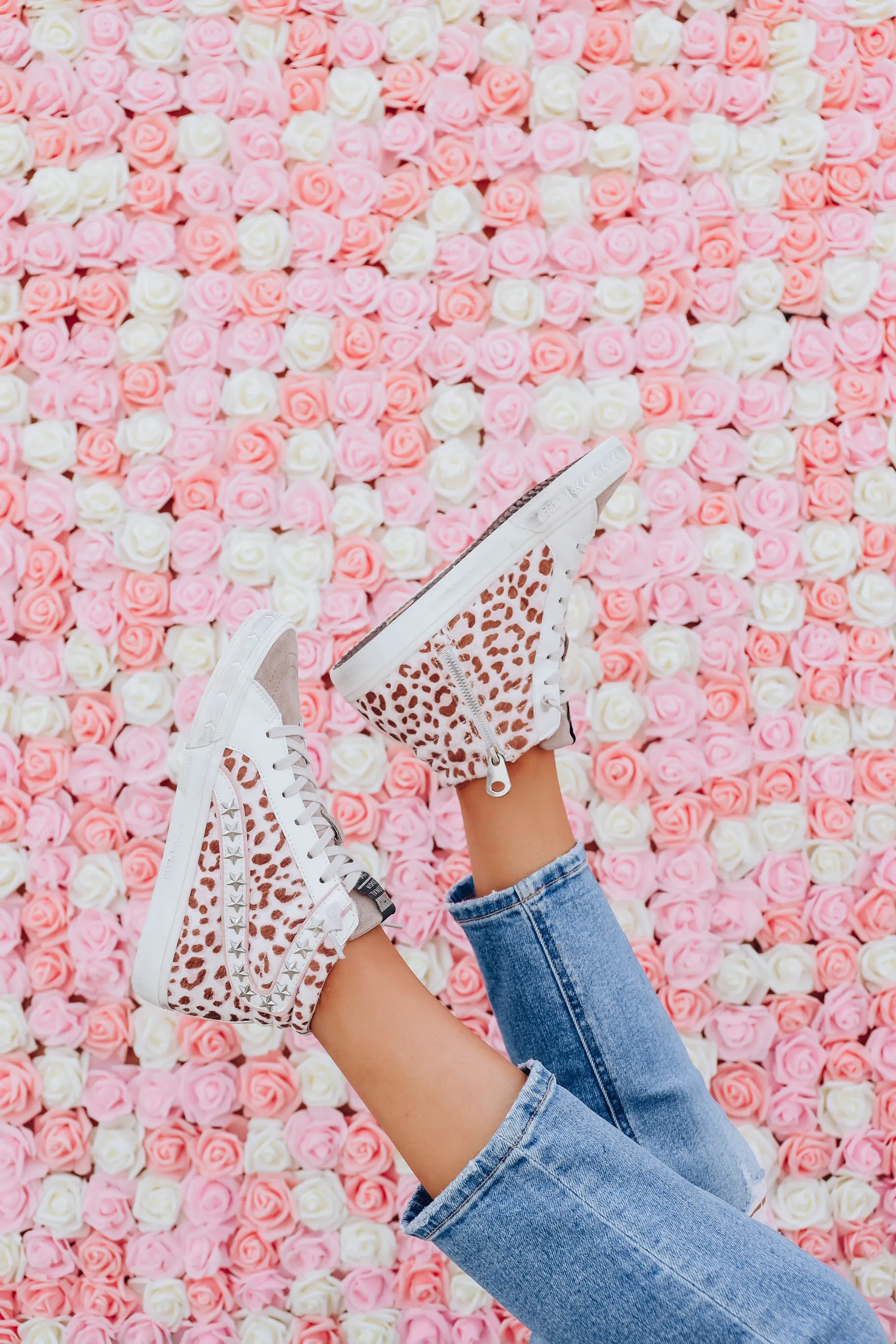 Highland High Top by Vintage Havana - Blush Leopard- FINAL SALE - Size 5.5