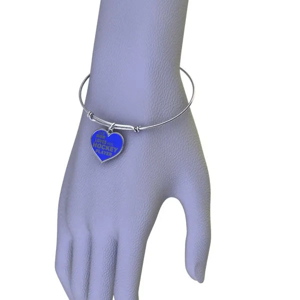 Hockey Mom Love charm (.925 silver)