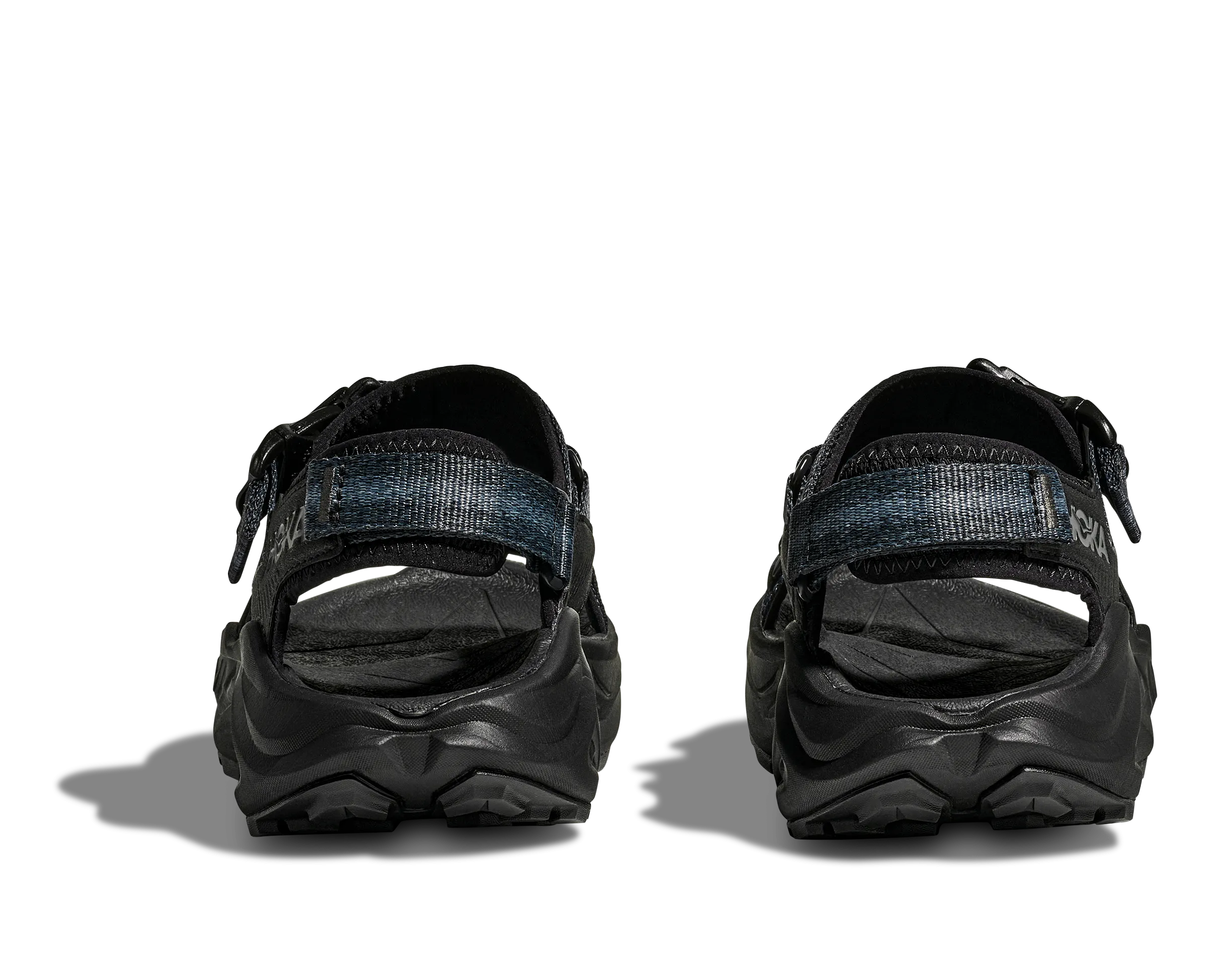 HOKA Women's Infini Adventure Hiking Sandal - Black/Black