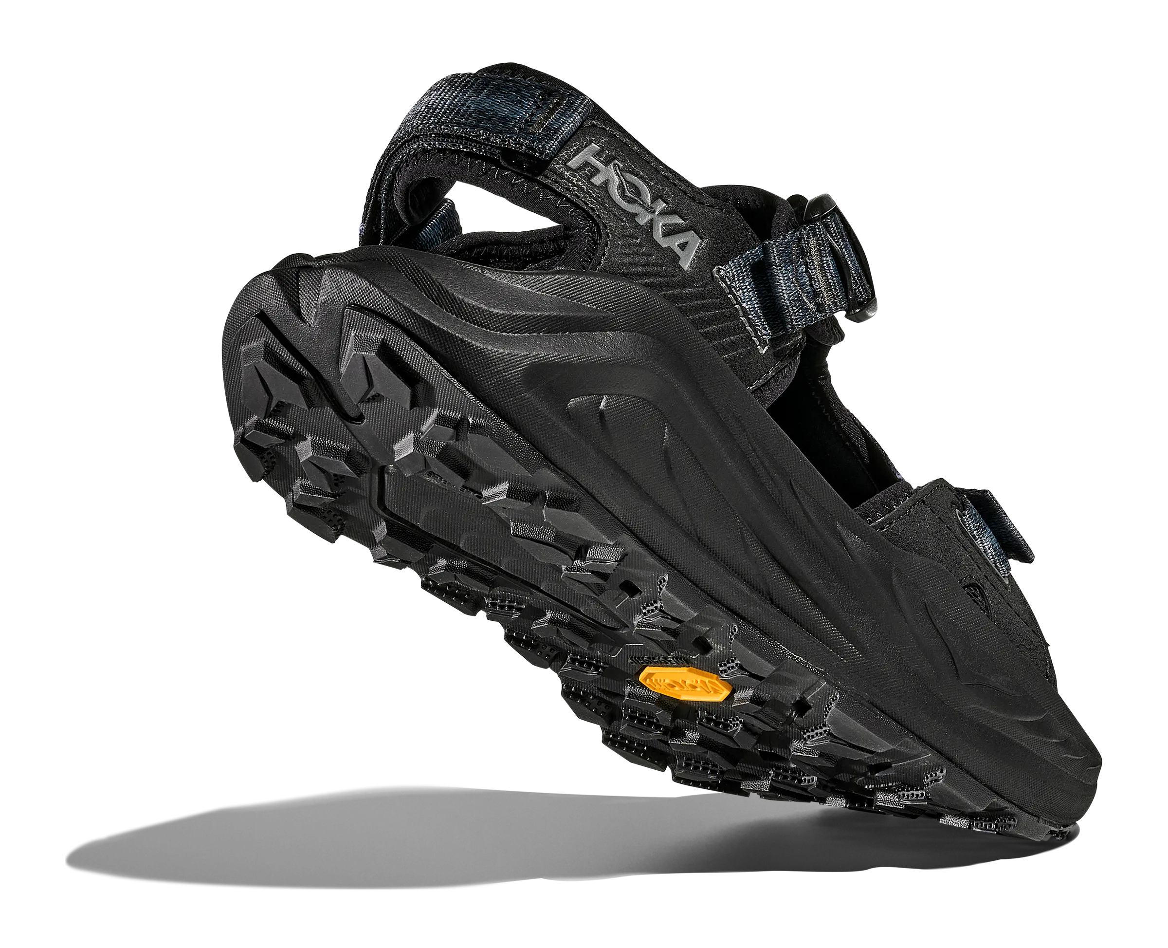 HOKA Women's Infini Adventure Hiking Sandal - Black/Black