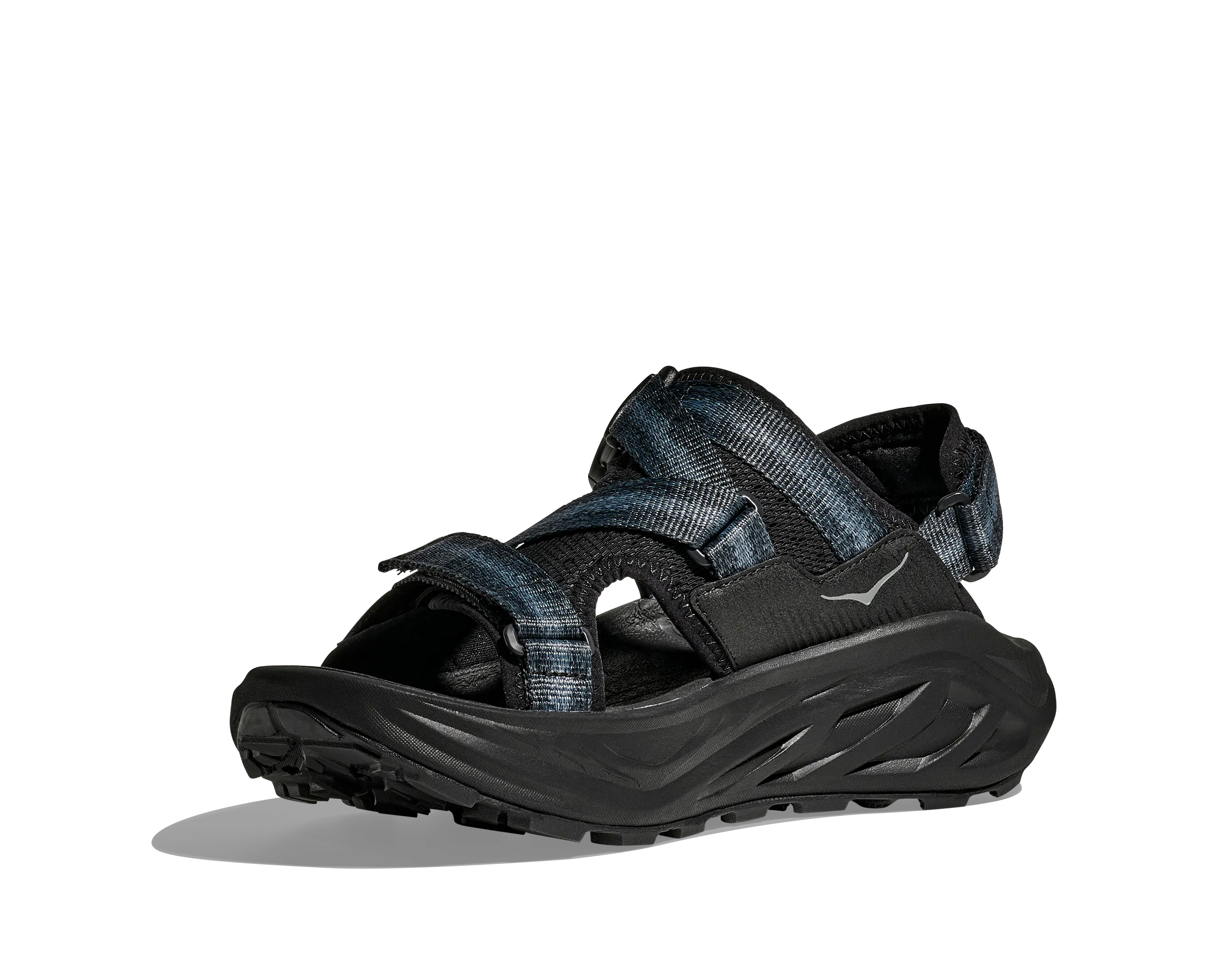 HOKA Women's Infini Adventure Hiking Sandal - Black/Black