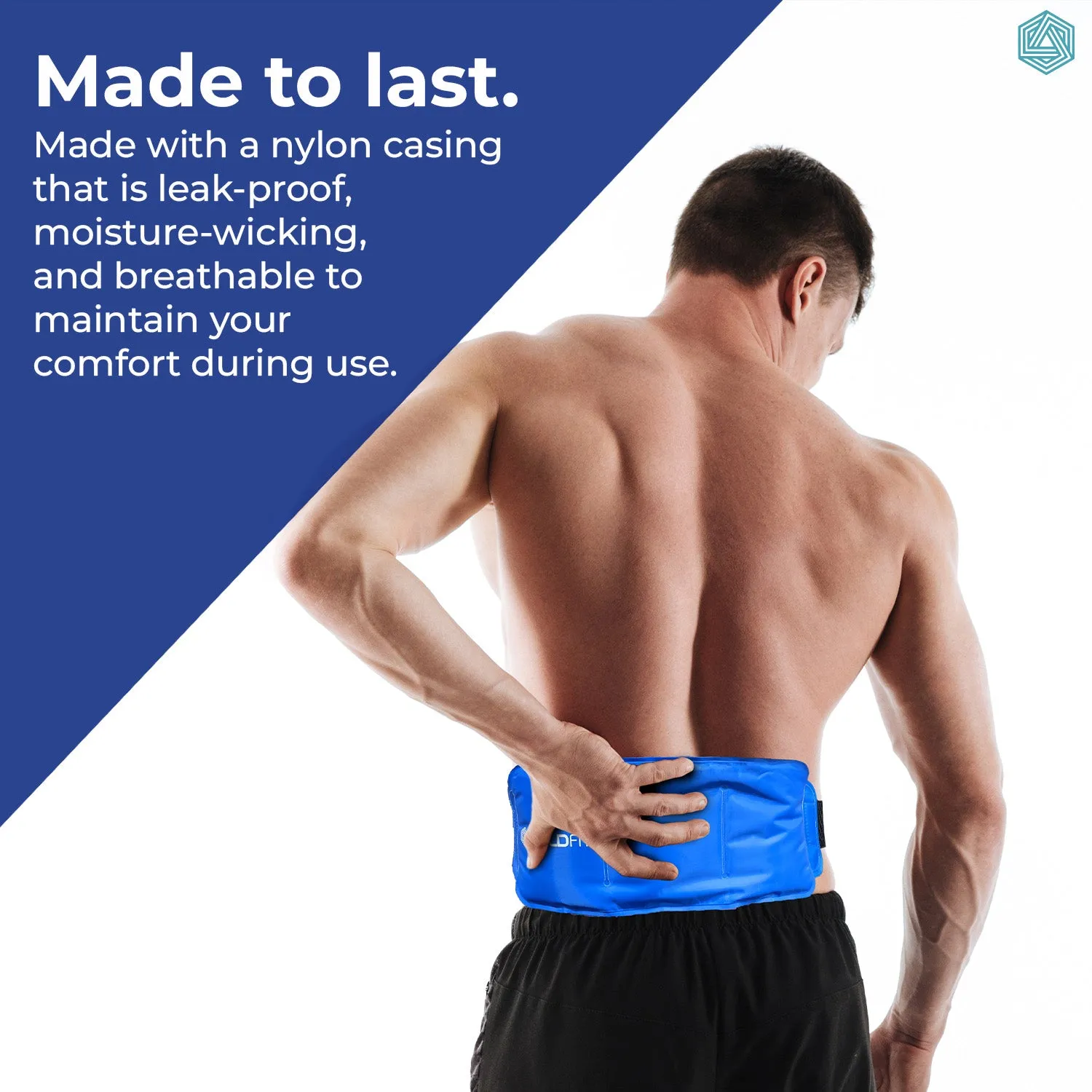 Hot and Cold Ice Pack with Adjustable Strap