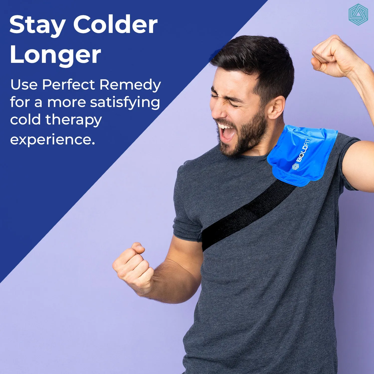 Hot and Cold Ice Pack with Adjustable Strap