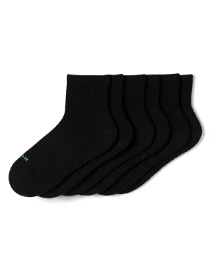 HUE Air Cushion Mini Crew Top Sock 3 Pair Pack