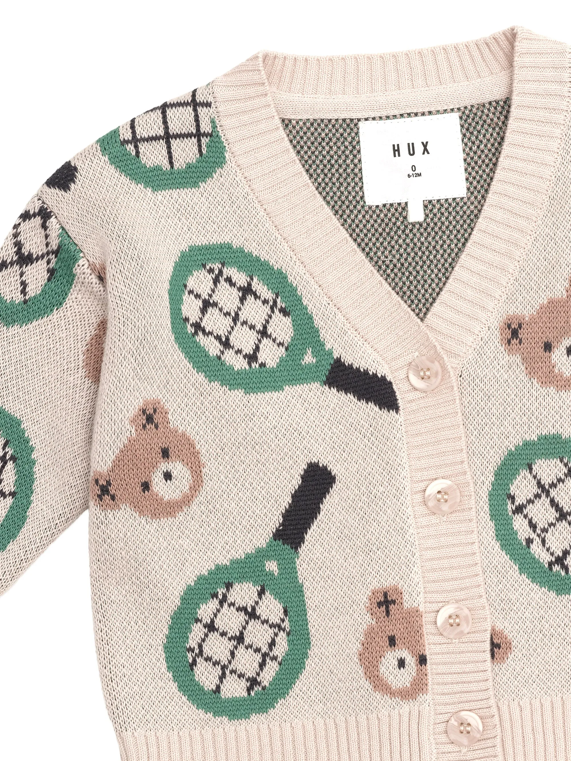 HuxBaby Tennis Cardigan