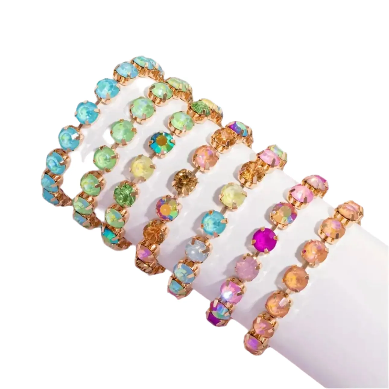 Iced & Shiny Bracelet Whites