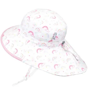 Jan & Jul Cotton Adventure Hat - Rainbow with Pink