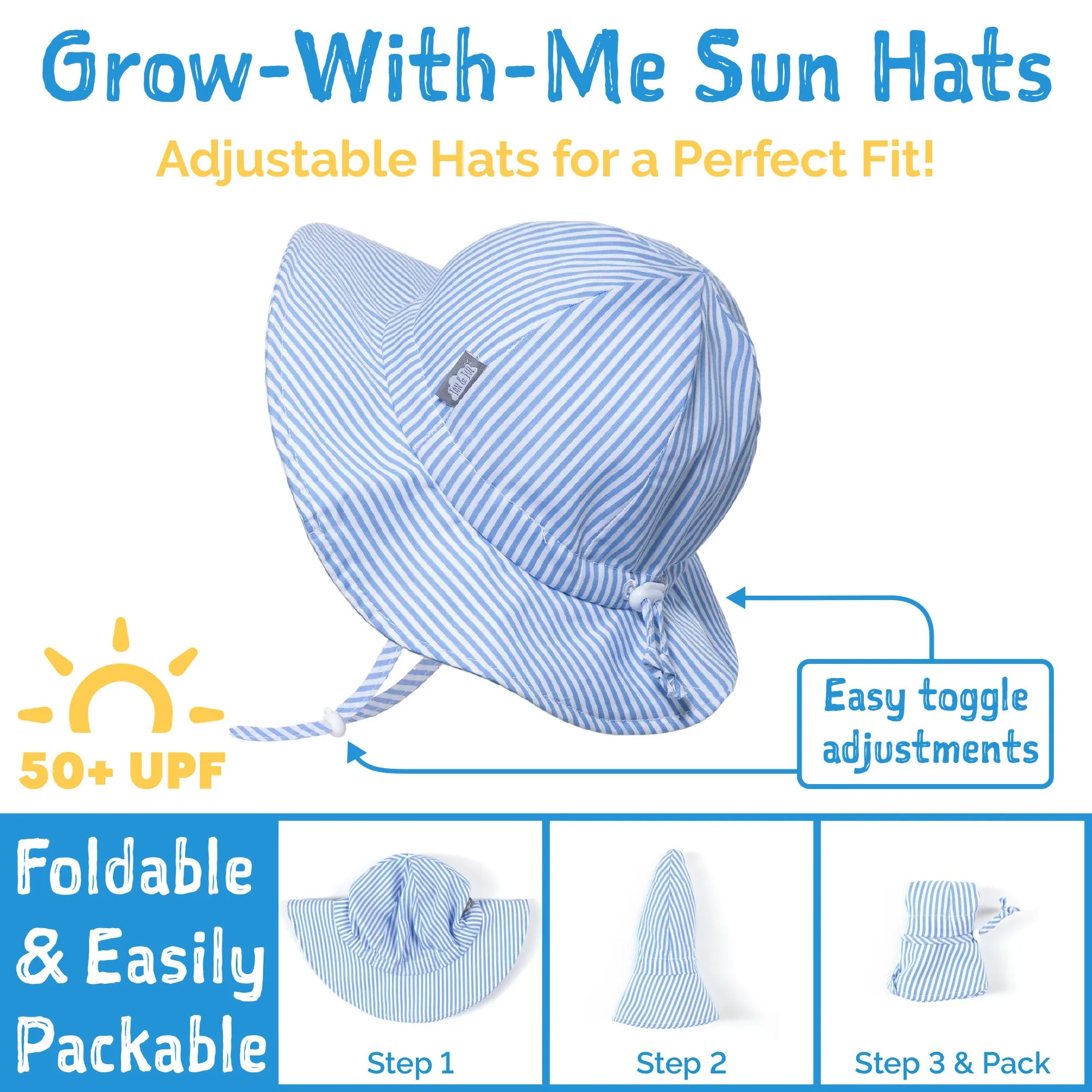 Jan & Jul Cotton Floppy Hat - Dino Kids