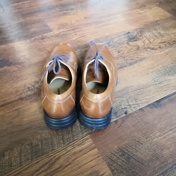 Johnston &amp; Murphy Men's Sheepskin Shoes Tan 10M