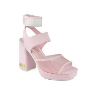 JUICY COUTURE Womens Pink On Heel 1&quot; Platform Graciela Heeled Sandal 7.5 M