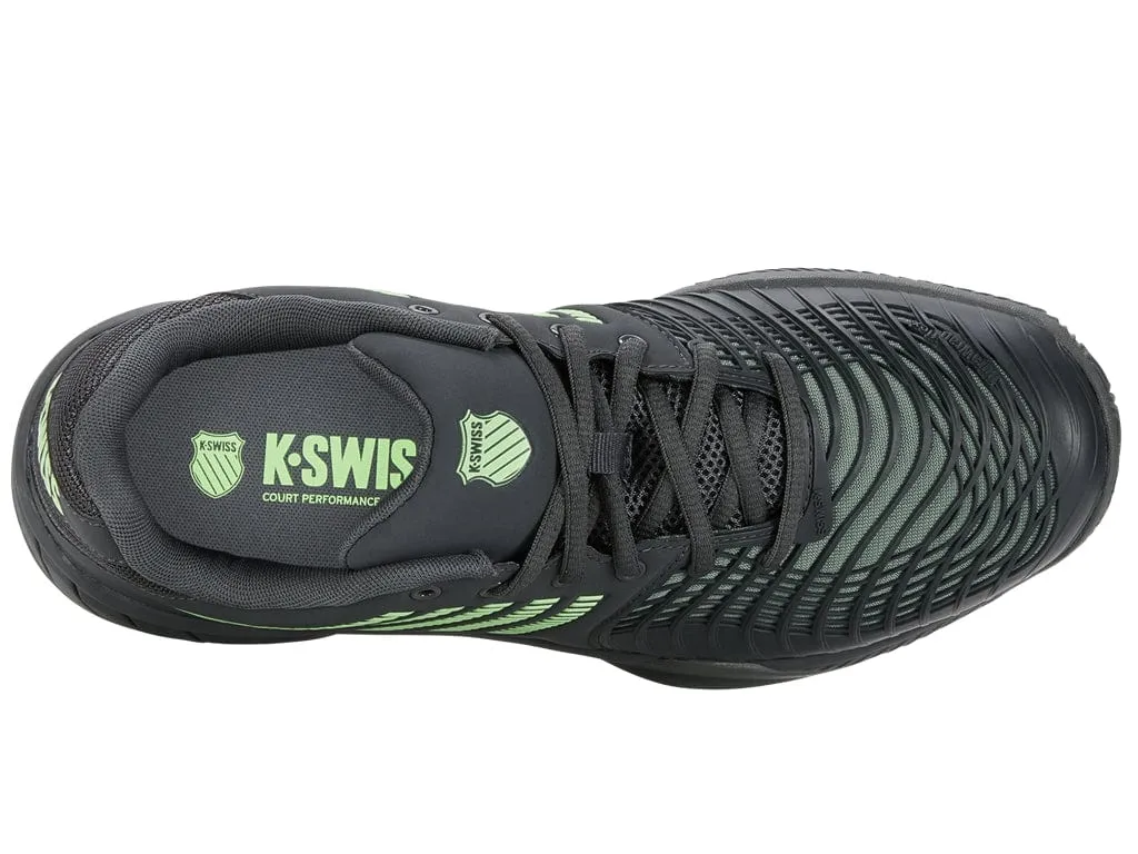 K-Swiss Express Light 3 HB Mens Tennis Shoes - Sea Spray / Urban Chic / Soft Neon Green