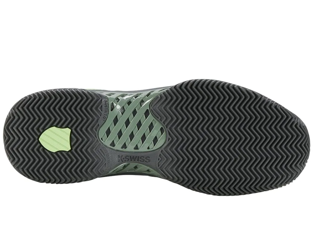 K-Swiss Express Light 3 HB Mens Tennis Shoes - Sea Spray / Urban Chic / Soft Neon Green