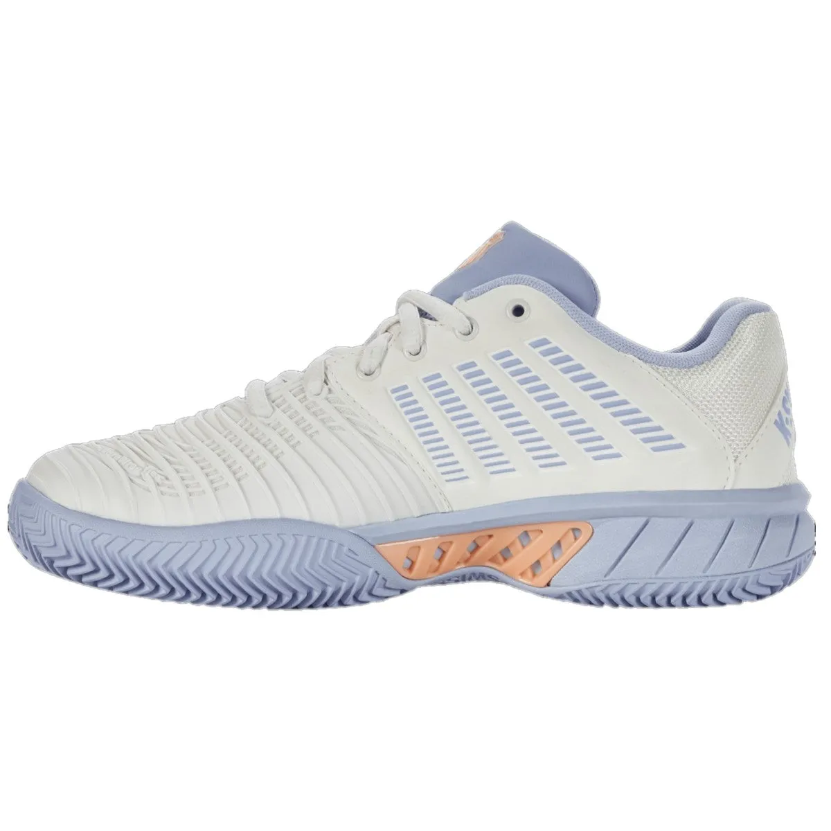 K Swiss Express Light 3 HB Tennis Shoes Women's (Star White Peach Fuzz)