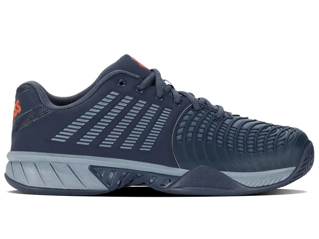 K-Swiss Express Light 3 Mens Tennis Shoes - Orion Blue / Windward Blue / Scarlet Ibis