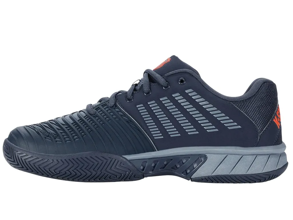 K-Swiss Express Light 3 Mens Tennis Shoes - Orion Blue / Windward Blue / Scarlet Ibis