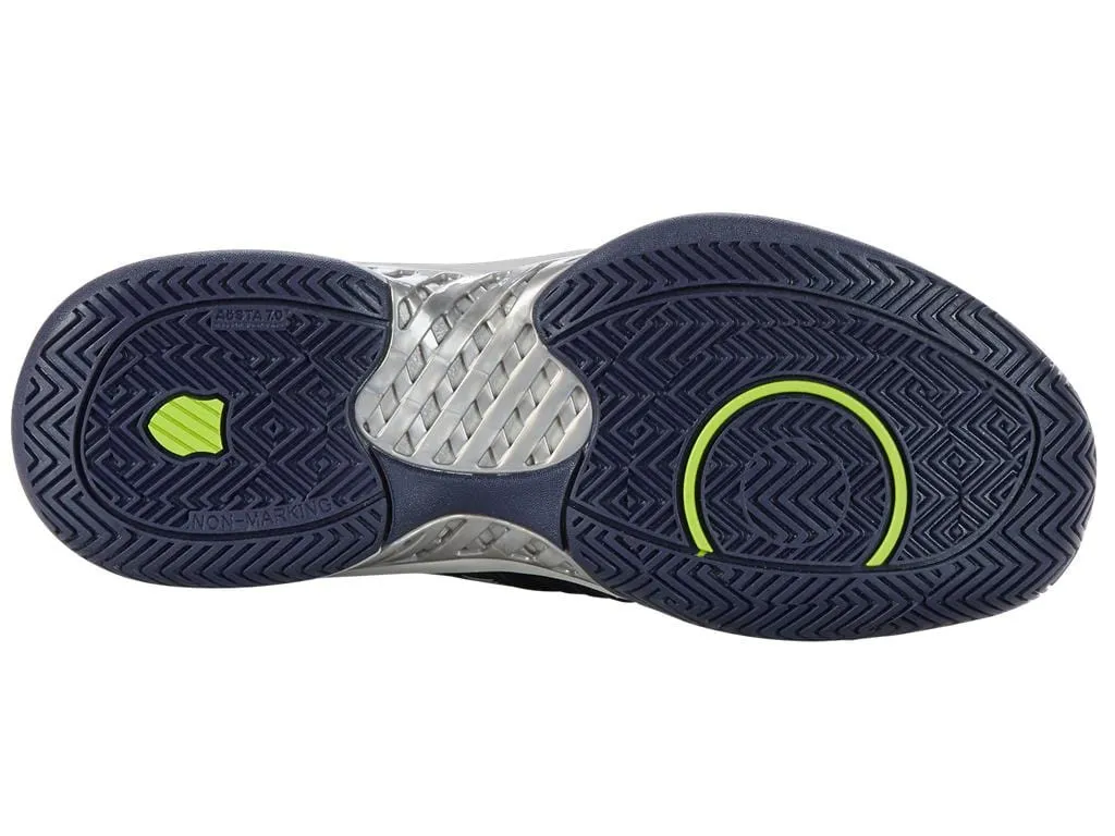 K-Swiss Express Light 3 Mens Tennis Shoes - Peacoat / Grey Violet / Green