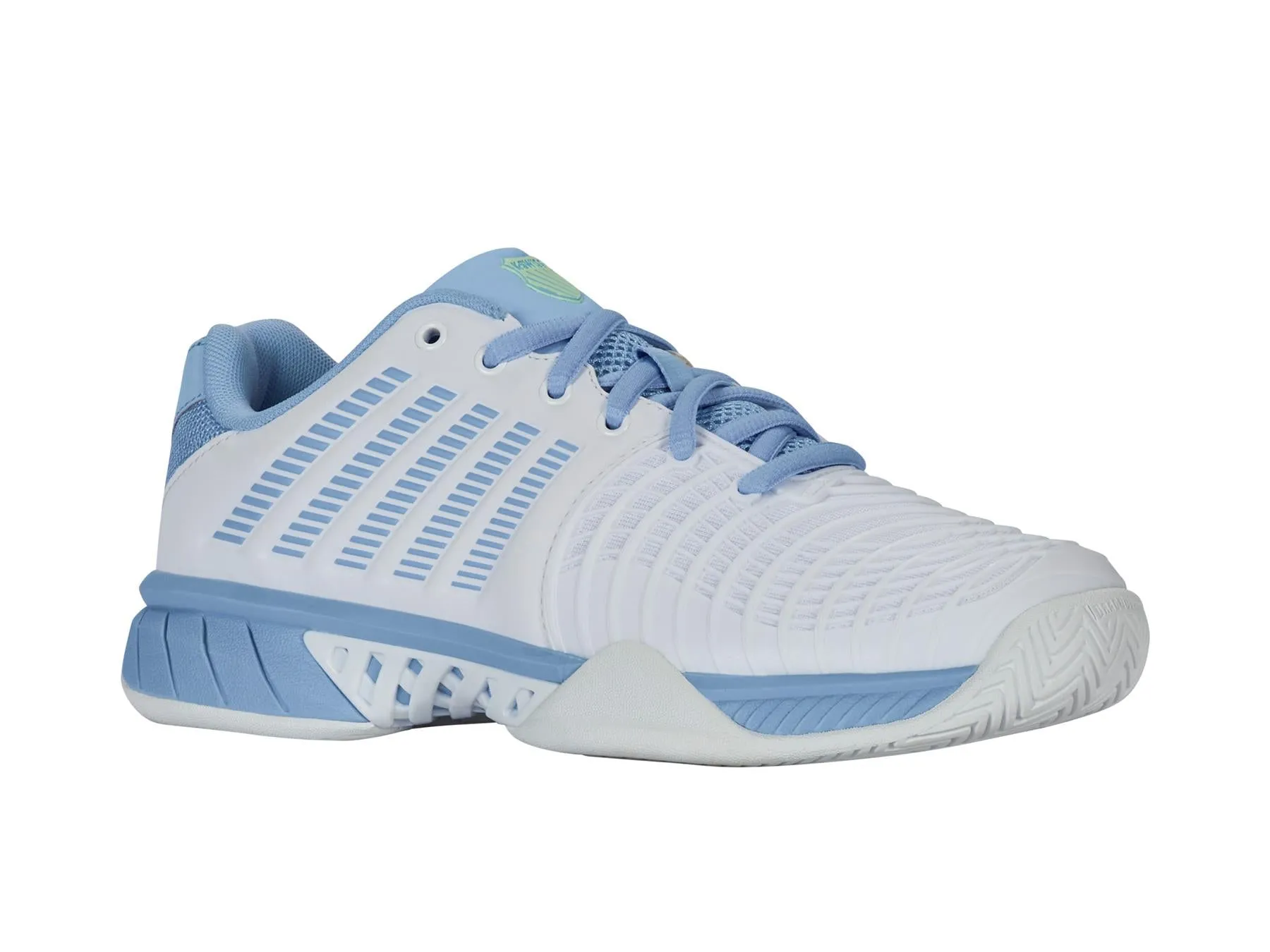 K-Swiss Express Light 3 Womens Tennis Shoes - White / Blue