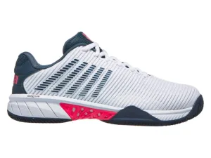 K-Swiss Hypercourt Express 2 Clay Mens Tennis Shoe (White/Star/Neon)