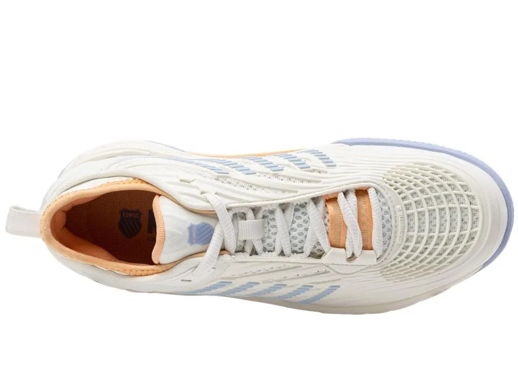 K-Swiss Hypercourt Supreme 2 HB Indoor Court Womens Tennis Shoes - Star White / Heather