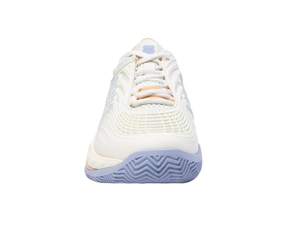 K-Swiss Hypercourt Supreme 2 HB Indoor Court Womens Tennis Shoes - Star White / Heather