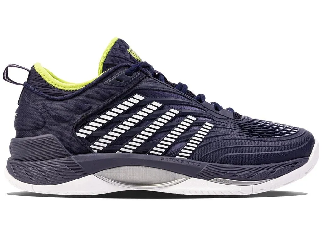 K-Swiss Hypercourt Supreme 2 Mens Tennis Shoes - Peacoat / White / Lime