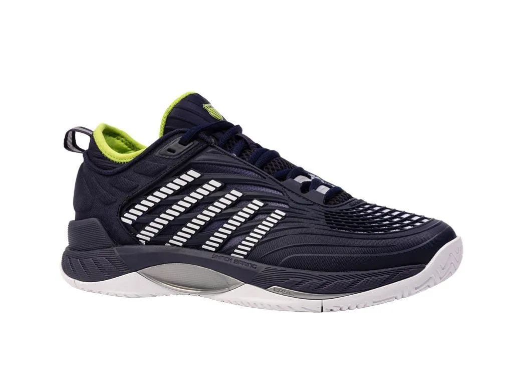 K-Swiss Hypercourt Supreme 2 Mens Tennis Shoes - Peacoat / White / Lime