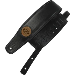 K2 Garment Leather Strap 3" Black