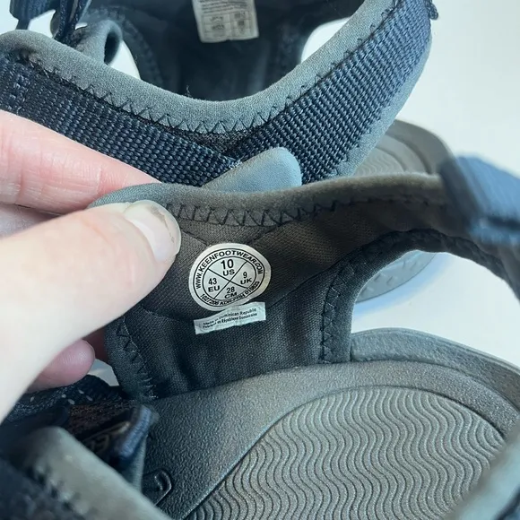Keen Men's 10 Drift‎ Creek H2 Sandal Sky Captain Magnet Outdoor Hiking Adventure