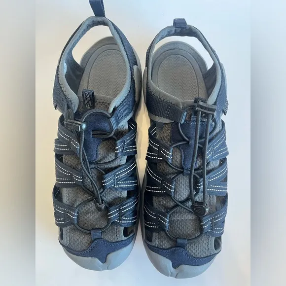 Keen Men's 10 Drift‎ Creek H2 Sandal Sky Captain Magnet Outdoor Hiking Adventure