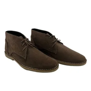 Kenneth Cole Reaction Men Passage Boot Walnut Suede Ankle Shoes US 11 /EU 44.5