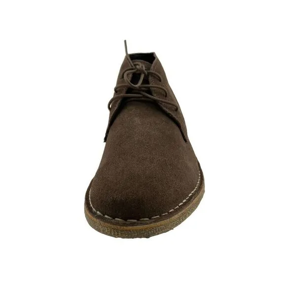 Kenneth Cole Reaction Men Passage Boot Walnut Suede Ankle Shoes US 11 /EU 44.5