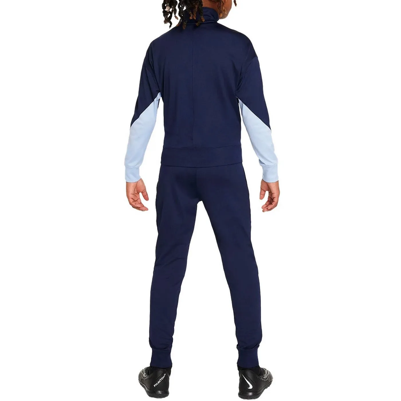 Kids - France training presentation soccer tracksuit 2024/25 navy - Nike
