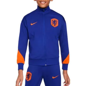 Kids - Netherlands training presentation soccer tracksuit 2024/25 - Nike