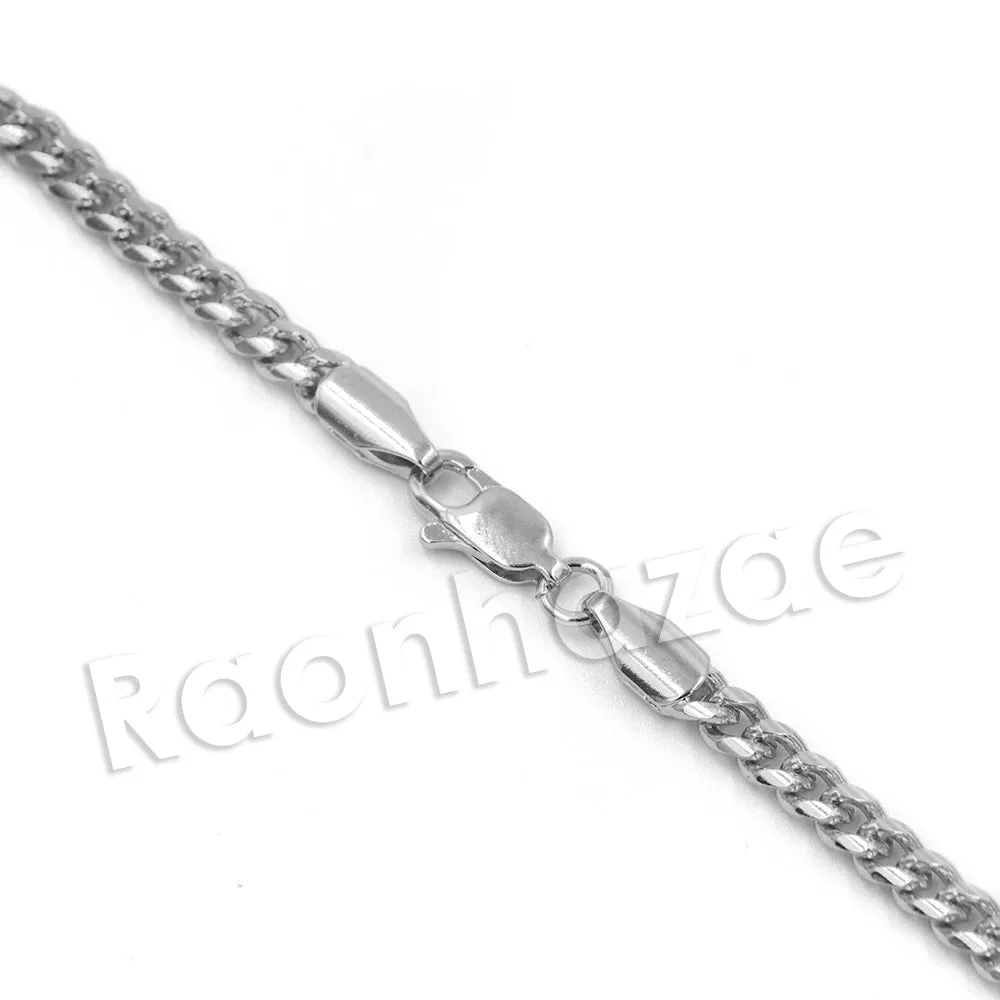 King Crown X Initial Pendant Necklace Set.