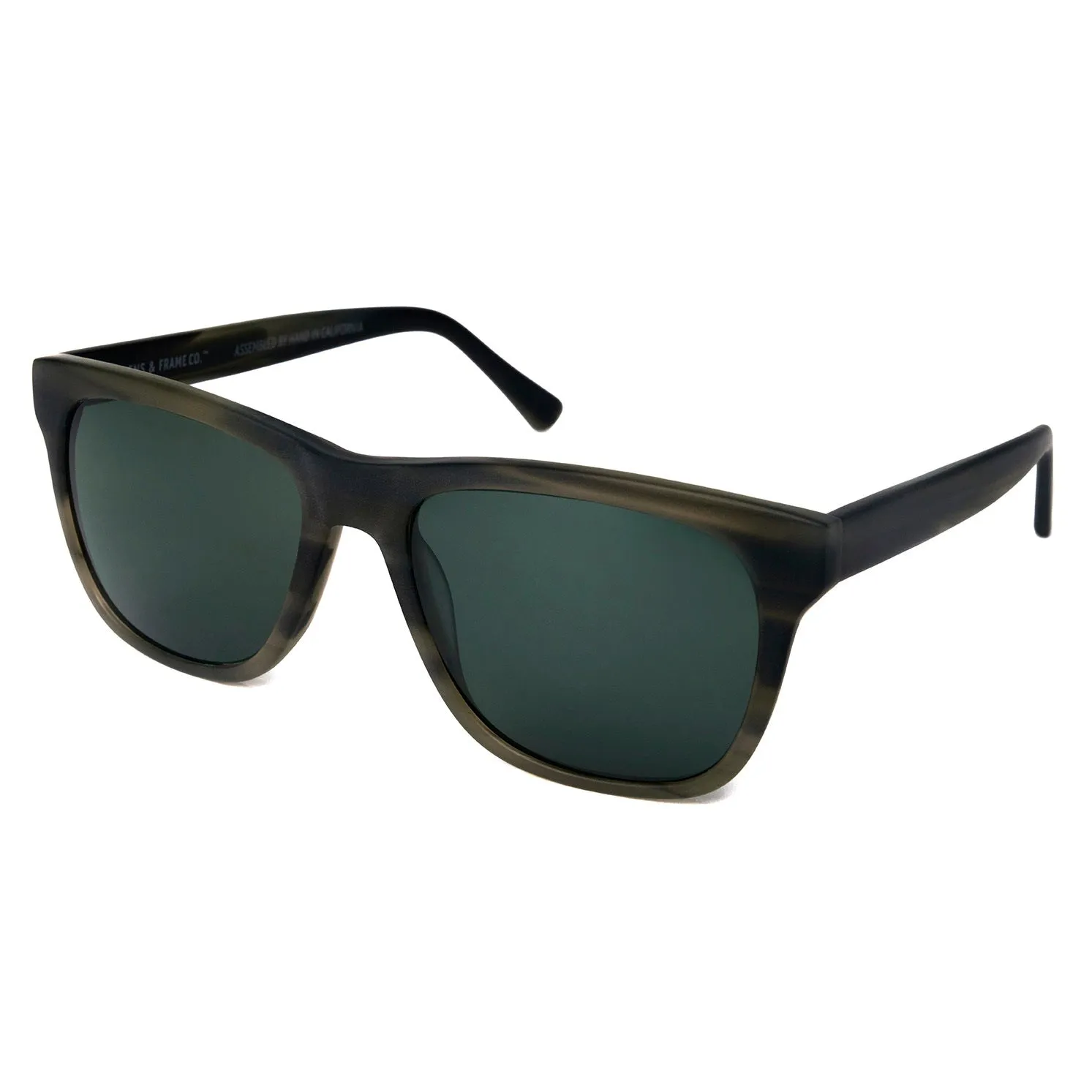 L&F Leon | Prescription Sunglasses | Matte Sage