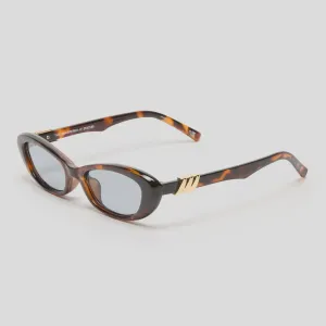 Le Specs The Whisperer Sunglasses - Dark Tort