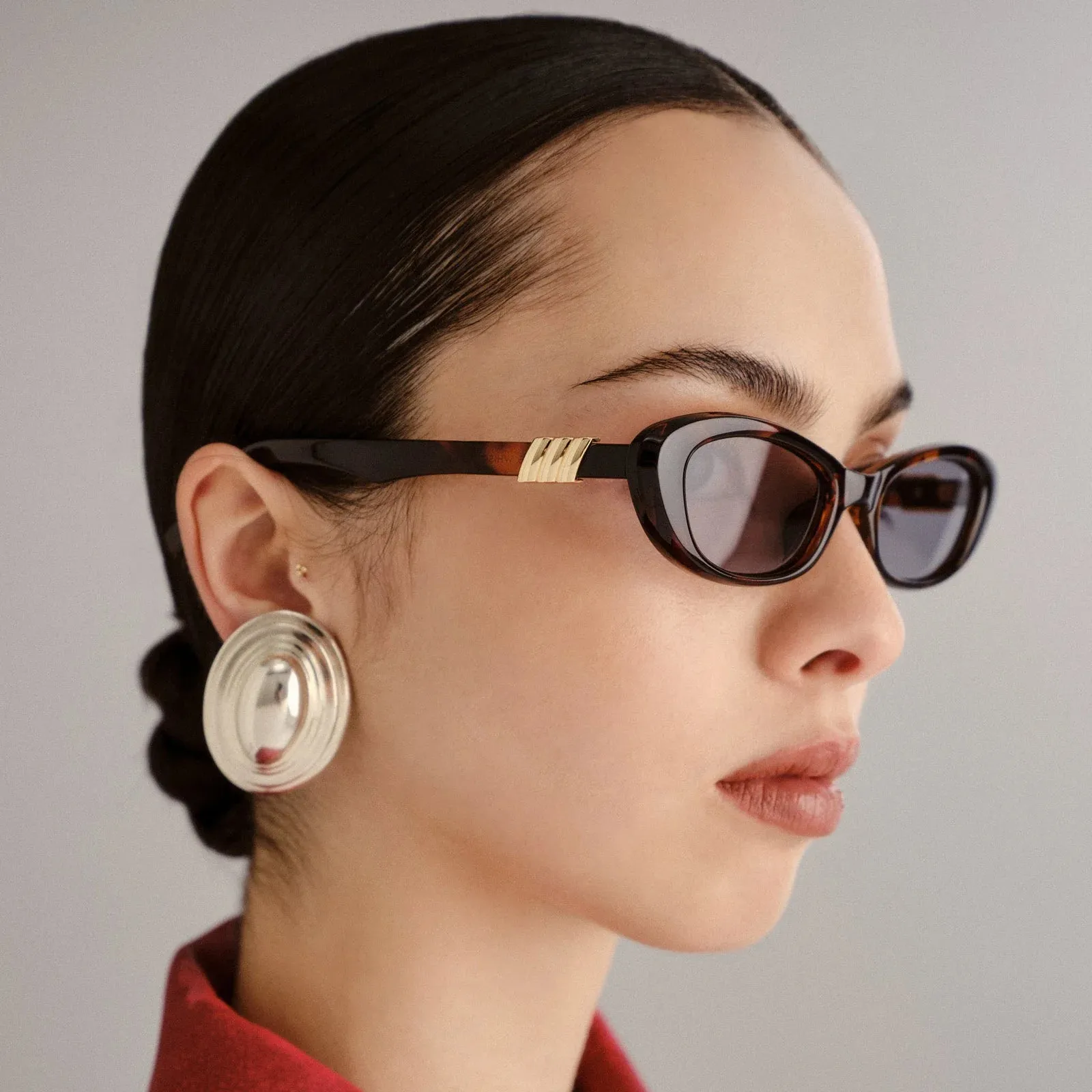 Le Specs The Whisperer Sunglasses - Dark Tort