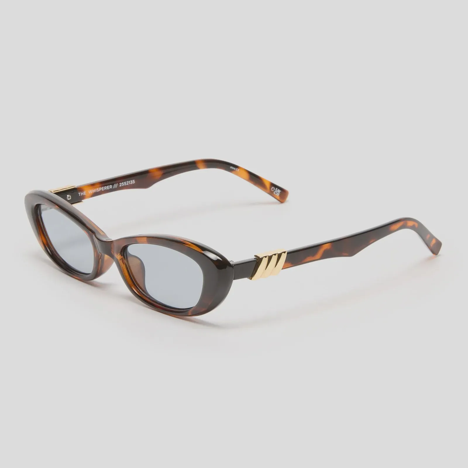 Le Specs The Whisperer Sunglasses - Dark Tort